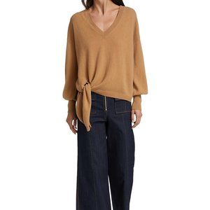 Cinq à Sept Cecily Knotted Cashmere Sweater